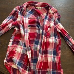 Xs flannel worn once